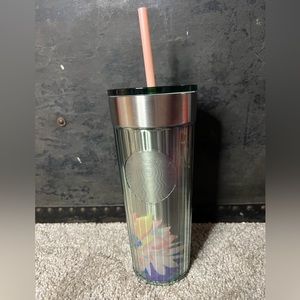 New Starbucks 2023 Layered Grandoise Garden Pastel Stainless Steel Tumbler